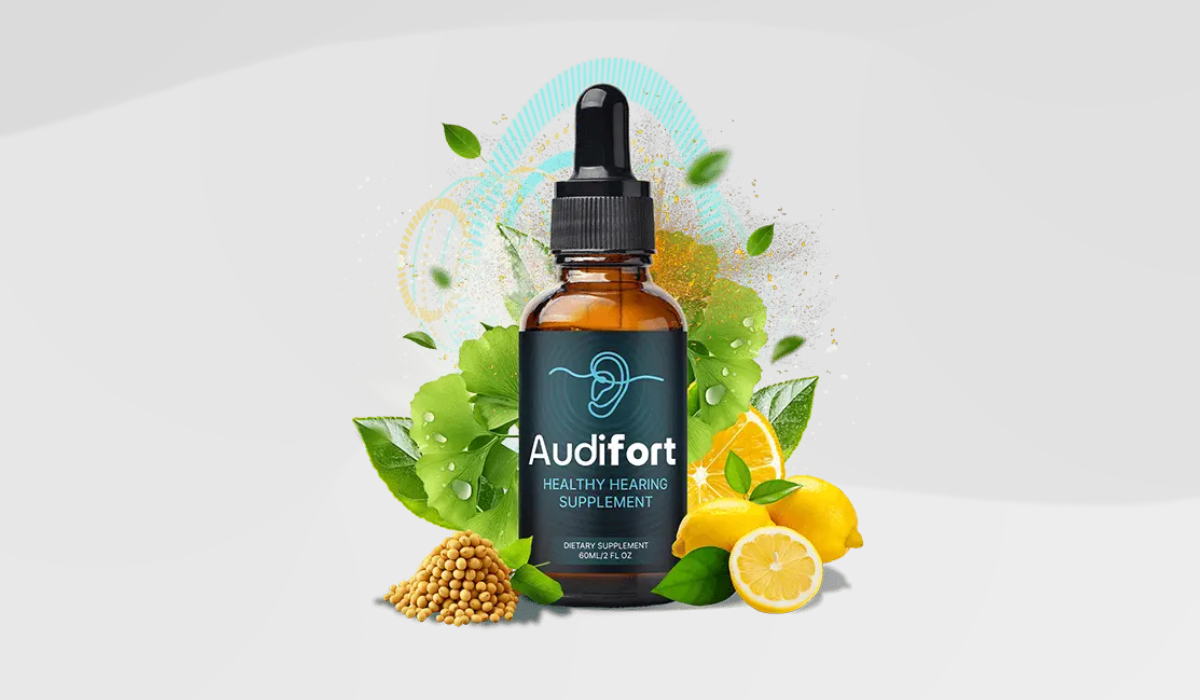 Audifort single bottle with natural herbs
