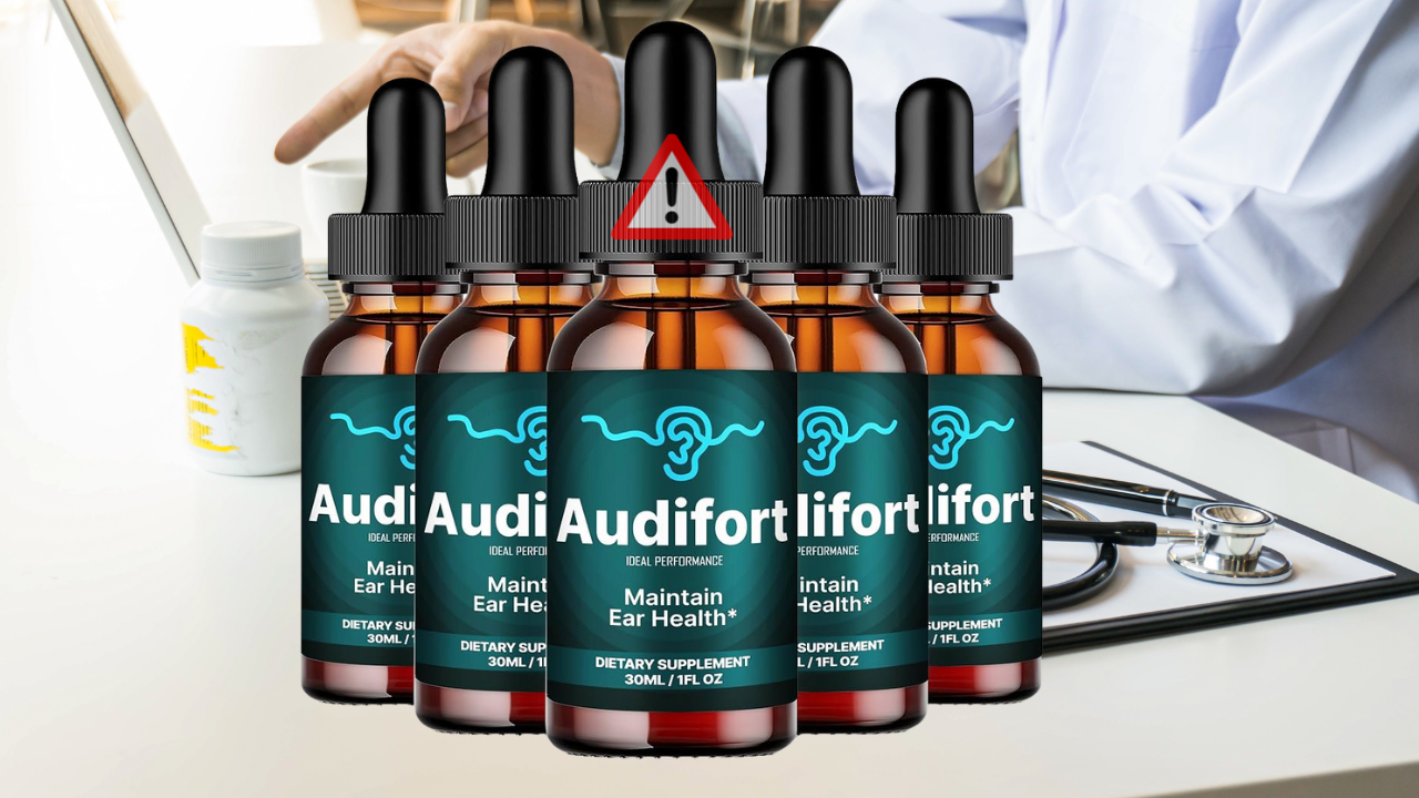Audifort hearing support drops - multiple bottles