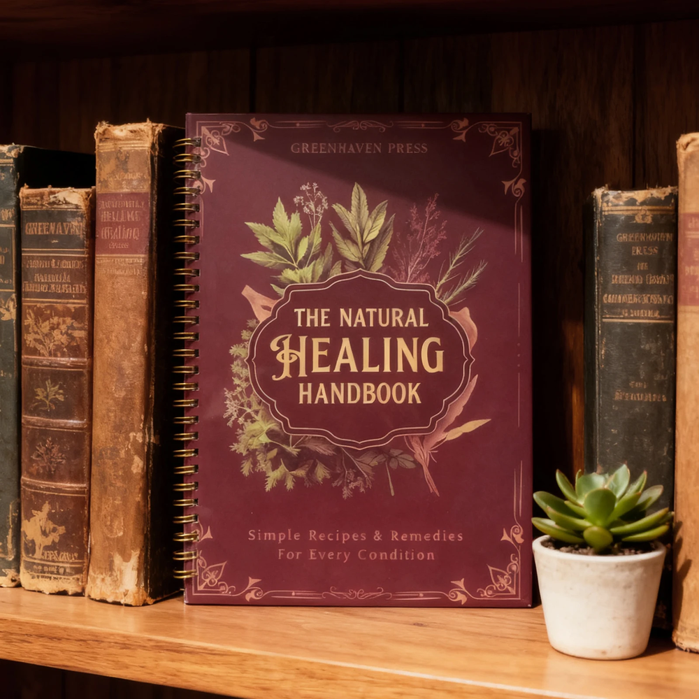 The Natural Healing Handbook Book Cover