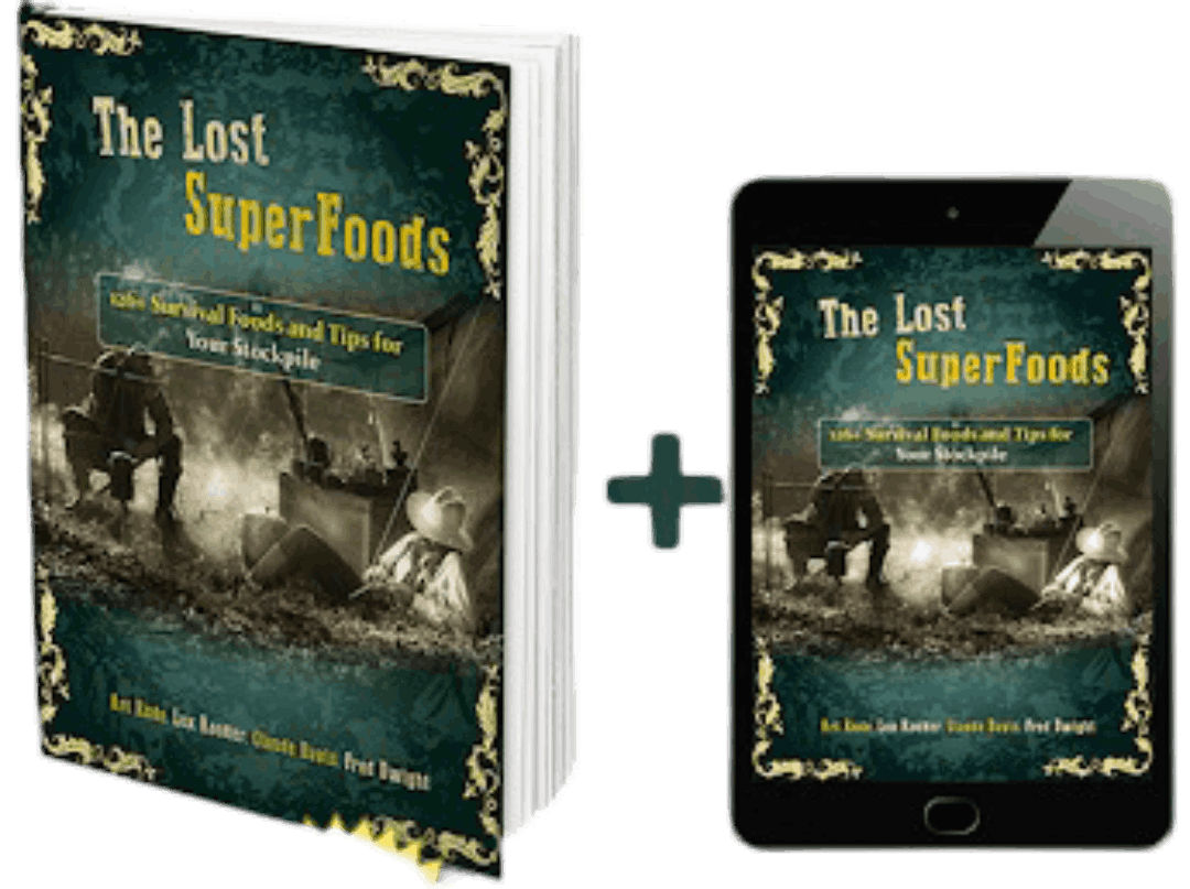 The Lost SuperFoods Physical Book and Digital Version